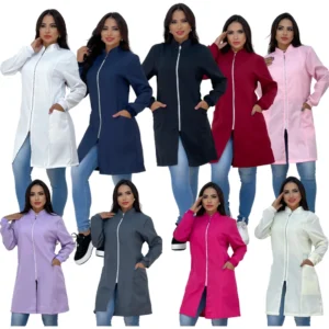 Jaleco Feminino de Luxo Elegance - Design Premium para Radiologia