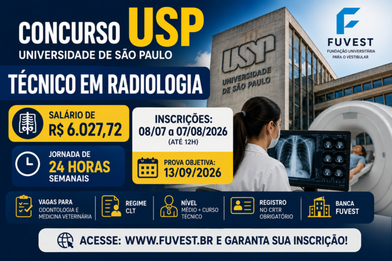 USP abre concurso - Portal da Radiologia